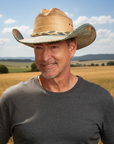 Cassius | Mens Straw Cowboy Hat