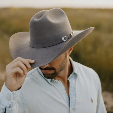 Cattleman | Mens Gunsmoke Gray Felt Cowboy Hat