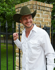 Cattleman | Mens Felt Cowboy Hat with Western Hat Band