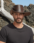 Cavalier | Mens Leather Swashbuckler Pirate Hat