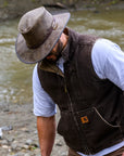 Crusher | Mens Crushable Leather Outback Hat
