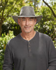Crusher | Mens Crushable Leather Outback Hat
