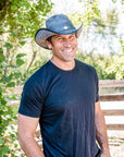 Cyclone | Mens Leather Cowboy Hat