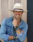 Florence | Mens Wide Brim Firm Straw Sun Hat