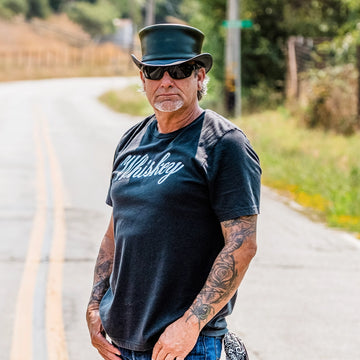 Hampton | Mens London Green Leather Top Hat