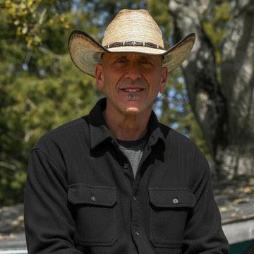 Lucas | Mens Natural Mexican Palm Cowboy Hat