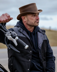 Marlow | Mens Leather Top Hat