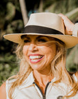 Medellin | Womens Natural Fedora Genuine Panama Hat