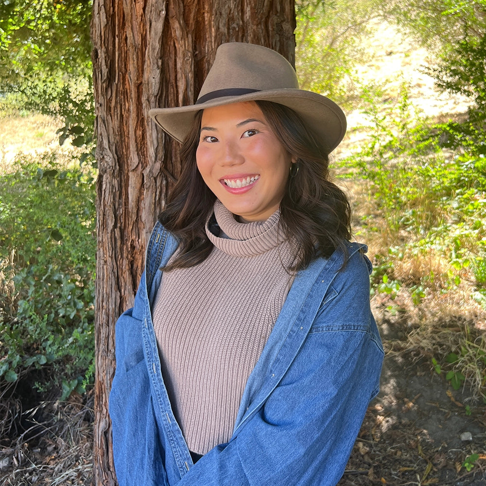 Pathfinder | Womens Putty Wool Felt Outback Hat
