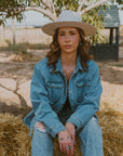 Rancher | Womens Silver Belly Wide Brim Felt Fedora Hat