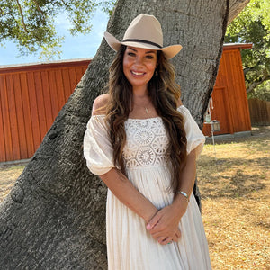 Sequoia | Womens Sand Wool Felt Cowgirl Hat