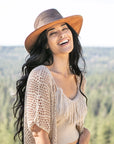 Sirocco | Womens Copper Wide Brim Sun Hat