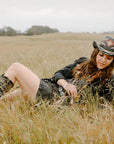 Storm | Womens Leather and Rattlesnake Cowgirl Hat