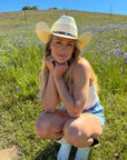Austin | Womens Cream Straw Cowgirl Hat