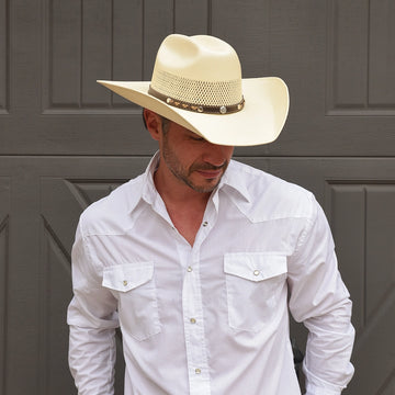 Austin | Mens Cream Straw Cowboy Hat