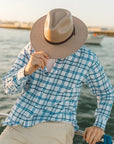 Barcelona | Mens Wide Brim Firm Straw Sun Hat