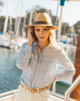 Boxcar | Womens Sand Straw Sun Hat