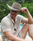Breeze | Mens Wide Brim Sun Hat
