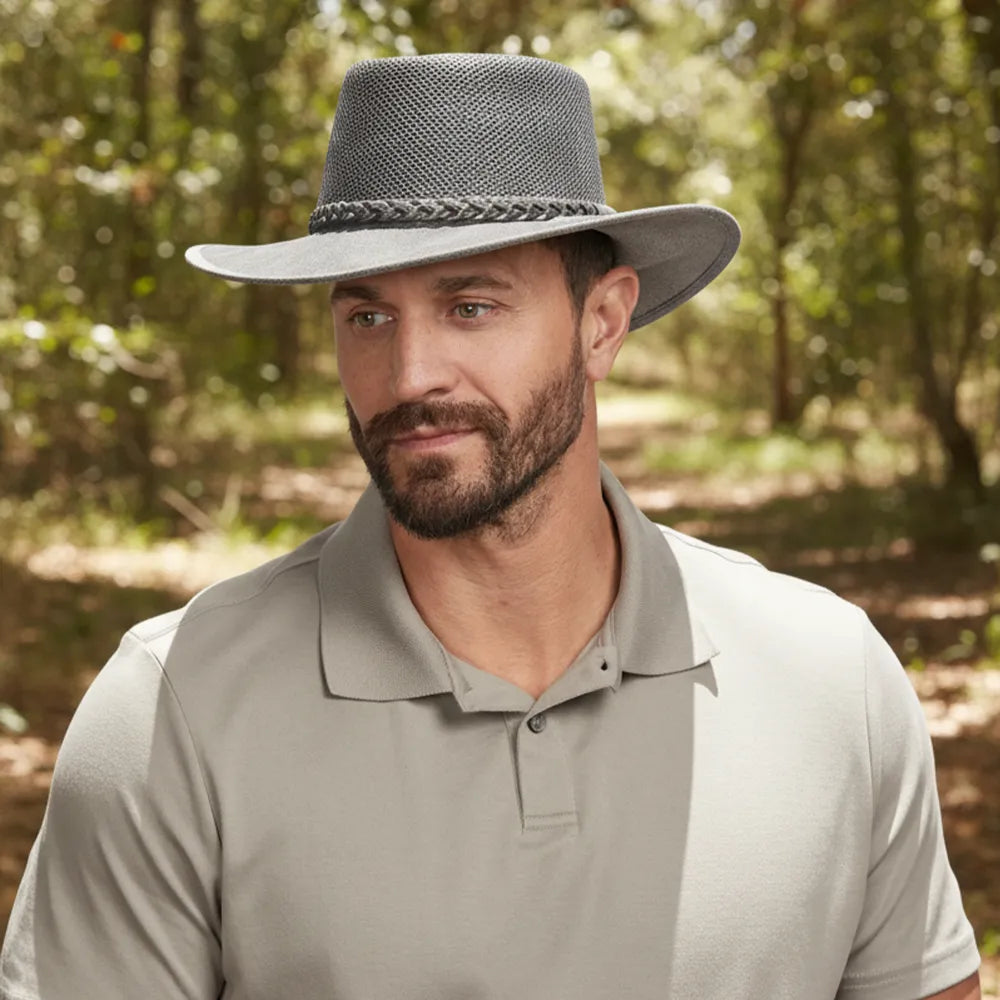 Breeze | Mens Wide Brim Sun Hat