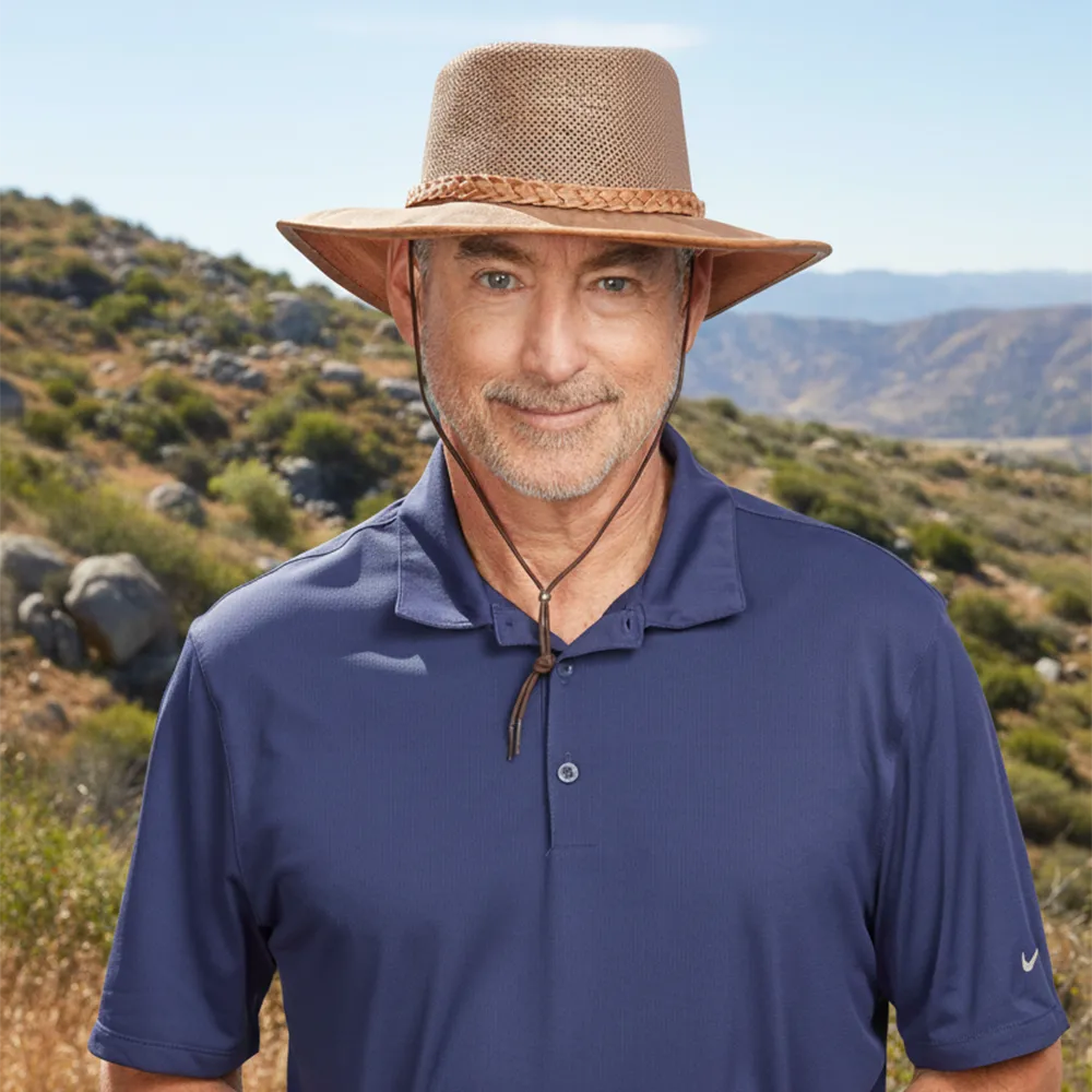 Breeze | Mens Wide Brim Sun Hat
