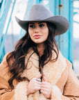 Cattleman | Womens Felt Cowgirl Hat with Western Hat Band