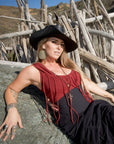 Cavalier | Womens Leather Swashbuckler Pirate Hat