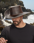 Cavalier | Mens Leather Swashbuckler Pirate Hat
