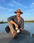 Falcon | Mens Fine Mexican Palm Wide Brim Straw Sun Hat