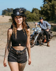 Fancy | Womens Victorian Leather Top Hat