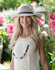 Florence | Womens Wide Brim Firm Straw Sun Hat