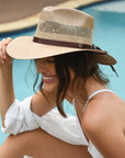 Florence | Womens Wide Brim Firm Straw Sun Hat