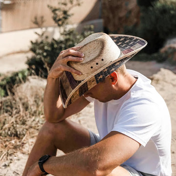 Liberty | Mens Natural Mexican Palm Straw Cowboy Hat