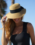 Lucie | Womens Toast Straw Sun Hat