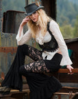 Marlow LT | Womens Leather Top Hat with LT Hat Band