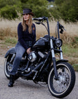 Marlow | Womens Leather Top Hat