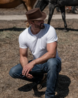 Marlow | Mens Leather Top Hat