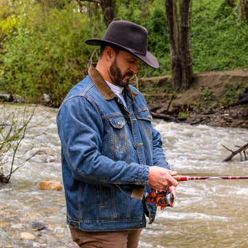 Pathfinder | Mens Chocolate Brown Wool Felt Outback Hat