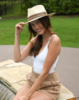 Quito | Womens Woven Genuine Panama Hat