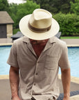 Quito | Mens Woven Genuine Panama Hat