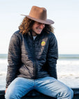 Rancher | Mens Wide Brim Felt Fedora Hat