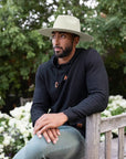 Rancher | Mens Wide Brim Felt Fedora Hat