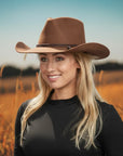 Sequoia | Womens Wool Felt Cowgirl Hat