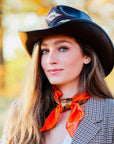Storm | Womens Leather and Rattlesnake Cowgirl Hat