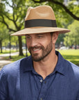 Afternoon | Mens Fedora Straw Hat