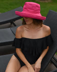 Sunny | Womens Cotton Sun Bucket Hat