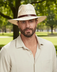 Barcelona | Mens Wide Brim Firm Straw Sun Hat