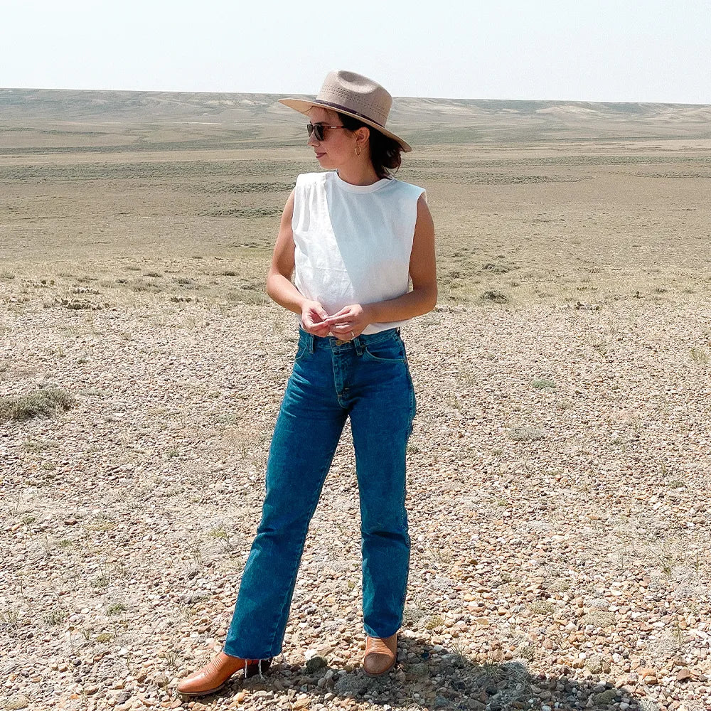 Barcelona | Womens Wide Brim Firm Straw Sun Hat