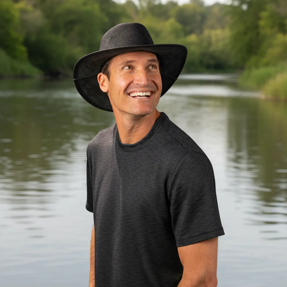 Breeze | Mens Wide Brim Sun Hat