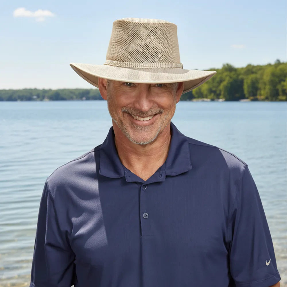 Cabana | Mens Breathable Wide Brim Sun Hat