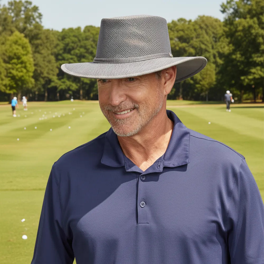 Cabana | Mens Breathable Wide Brim Sun Hat
